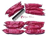 Epic Wave Hair Rollers No Heat Natural Hair Curlers - Soft Rollers Heatless Curlers Night Rollers - 30 Pack Hair Rollers Plus 2 Bonus Curly Hair Styling Tools To Help Curls For Long Hair
