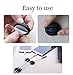 Cable Clips,YOCOU 12 pcs 3-Channel Cable Management System and Cable Organizer Solution for Home and Office,Black and White