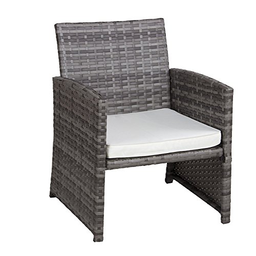 4-Piece Rattan Patio Furniture Patio Wicker Furniture Set-Outdoor Rattan Sofa Conversation Set