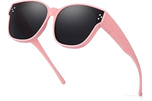 Trysee® Kids Polarized Fit Over Sunglasses to Wear Over Prescription Glasses for Age 6-15 Boy Girl TS8152-3