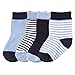 Luvable Friends Baby Socks Set, Dark Blue, 0-6 Months