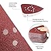 60 Grit Sanding Pads for Black and Decker Mouse Sanders, 12 Holes Hook and Loop Sandpaper - LotFancy Detail Palm Sander Sanding Sheets, Pack of 50
