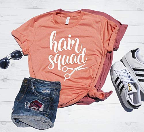 Amazon Com Hair Squad T Shirt Hair Stylist Shirt Cute Gift