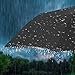 Elyzia Travel Umbrella Windproof Compact Auto Open Close Large Black 60 MPH umbrella