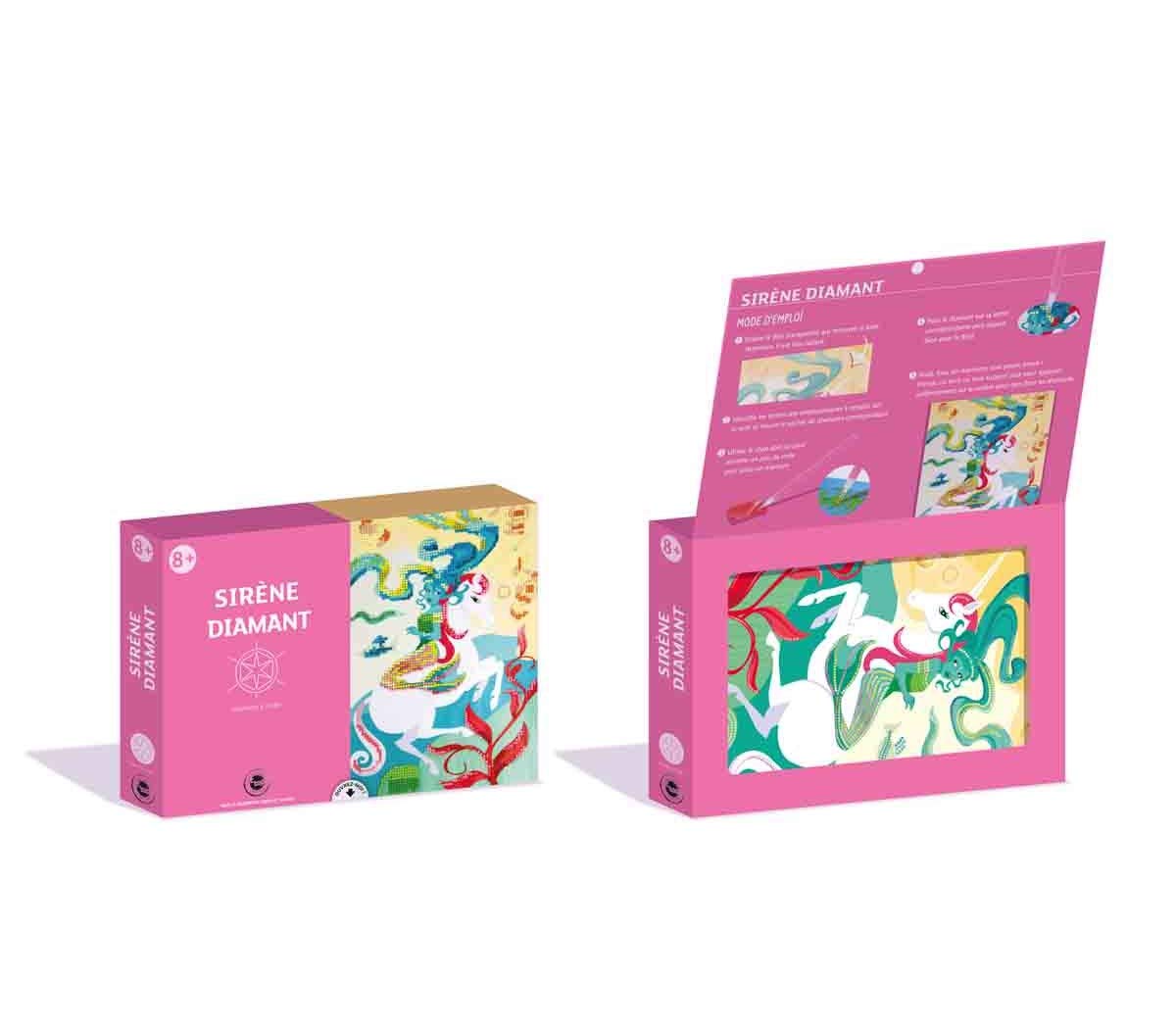 BABALI Mermaid Diamanté for Sticking to Creative Activities, 0