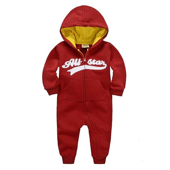 Bebone Baby Junge Strampler Herbst Winter Babybekleidung