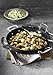 Le Creuset Forged Hard-Anodized 12-Inch Nonstick Shallow Casserole/Braiser with Glass Lid