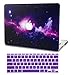 KECC Compatible with MacBook Air 13 inch Case 2010-2017 Release (Old Version) A1466 A1369 Plastic Hard Shell for MacBook Air 13.3 inch + Keyboard Cover, Purple