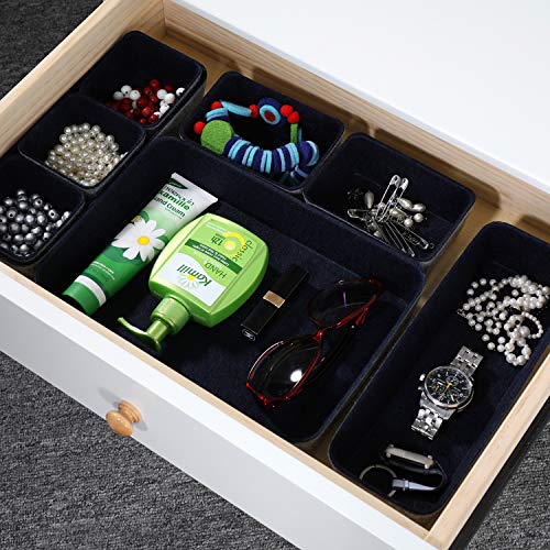 WELAXY Drawer organizers bins trays drawers dividers storage bins