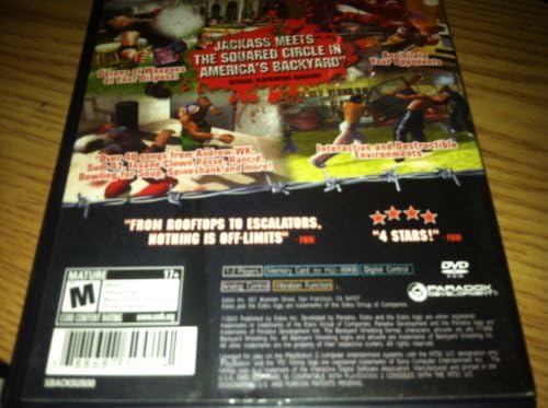 Backyard Wrestling Don T Try This At Home Ps2 Buy Online At