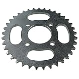 Mega Brands New 37 Tooth Rear Sprocket for 110cc 125cc ATV Quads Taotao Roketa Ice 50cc 70cc Dirt Bike SSR Coolster