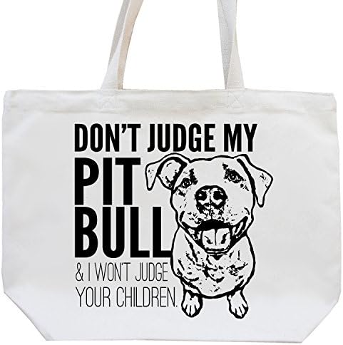 Don't Judge My Dog Tote Bag by Pet Studio Art