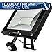 Hyperikon LED Flood Light, 30W=125W, Outdoor Security Lighting, Motion Sensor Exterior Fixture, Super Bright Commercial Light, IP65 Waterproof, UL, Crystal White