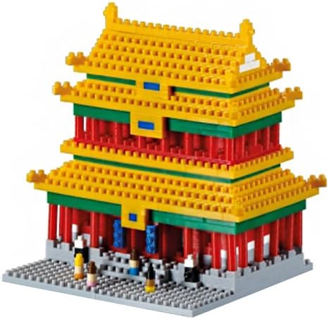 Brixies "the Lama Temple" 3D-Motif Building Blocks (Multi-Colour)