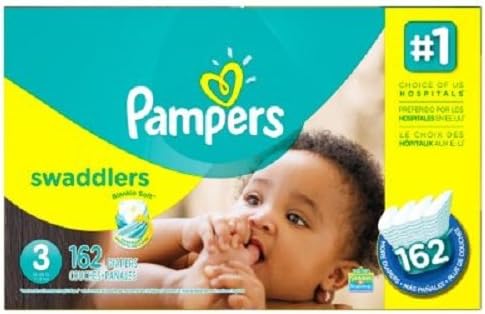 162 pampers swaddlers
