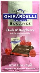 Ghirardelli Chocolate Squares, Dark & Raspberry