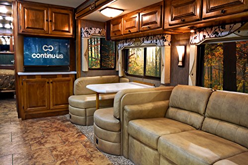 Continu.US 28” 12 Volt HD Television - LED Flat Screen TV Ideal for RVs/Campers / Motorhomes All Mobile Vehicle Use. 12v Car Cord Technology. Wide Screen and Lightweight.