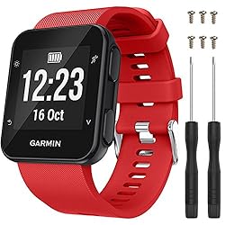 Band for Garmin Forerunner 35, Soft Silicone