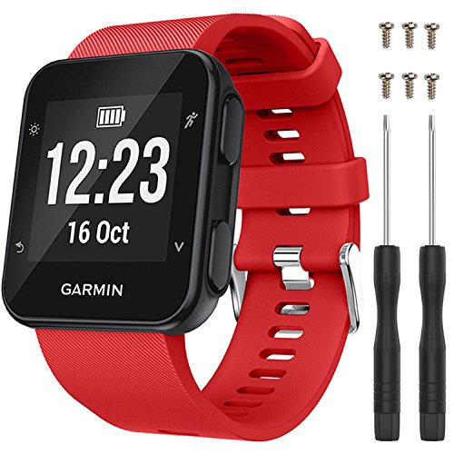 Band for Garmin Forerunner 35, Soft Silicone
