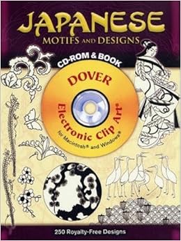 Japanese Motifs And Designs Cd Rom And Book Dover Electronic Clip Art Joseph D Addetta 9780486998572 Amazon Com Books