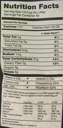 truRoots Organic Quinoa 100% Whole Grain Premium Quality, 4 lbs (Pack of 2)
