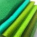 flic-flac 42pcs1.4mm Thick Soft Felt Fabric Sheet Assorted Color Felt Pack DIY Craft Sewing Squares Nonwoven Patchwork (15cm * 15cm)