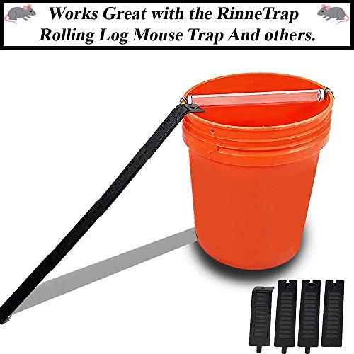 Mouse Trap Ramp Compatible with all 5 gallon bucket traps Walk the