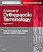 A Manual of Orthopaedic Terminology