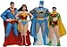 Westland Giftware Superheroes Magnetic Ceramic Salt and Pepper Shaker Set, 4-Inch