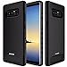 Galaxy Note 8 Case, Mascheri [Carbon Fiber Design] Shock Absorption Protective Dual Layer Military-Grade Defender Hybrid Case Cover for Samsung Galaxy Note 8 - Black