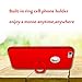 Xeber iPhone 6 Plus 6s Plus Case,Ultra Light Slim Fit Anti Scratch Fingerprint Premium Matt Surface with Ring Brackets Excellent Grip for iPhone 6 Plus 6s Plus Case (iPhone 6 Plus 6s Plus, Red)