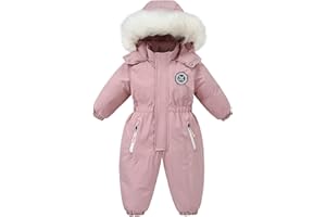 Srkrando Baby Boy Snowsuit Toddler Winter Girl Jacket Coat Clothes Kid Snow Suits Outfits