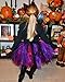 Animal Costume Accessories with Black Cat Ear Headband, Bow Tie, Tail Set, Black