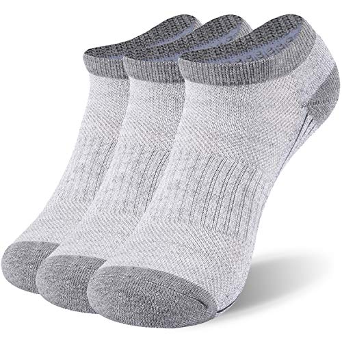 Bamboo-Socks-Sunew-Unisex-Super-Soft-Cushioned-Comfortable-Wicking-Moisture-No-ShowLow-cut-Workout-Socks-136-Pairs