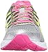 ASICS Women's Gel-Contend 3 Running Shoe, Steel Grey/Safety Yellow/Hot Pink, 9.5 M US