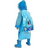 レインコート ランドセル リュック 対応 収納ポーチ付き 入学準備 女の子 男の子 ガールズ ボーイズ ピンク ブルー キッズ こども 子供 用 カッパ 合羽 雨合羽 レインウエア 背負ったままOK 通園 通学 (１２０, ピンク)