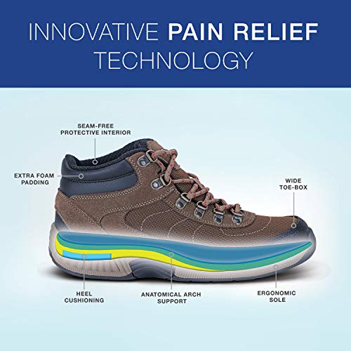 Orthofeet Proven Plantar Fasciitis Foot Pain Relief Boots. Extended Widths Orthopedic Diabetic