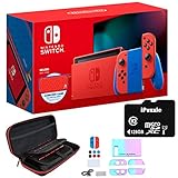 Newest Nintendo Switch Mario Red & Blue Edition
