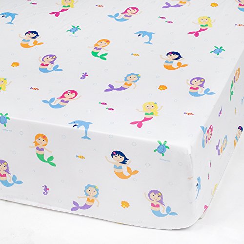 Olive Kids Mermaids Fitted Crib Sheet Bedding