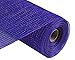FloraCraft, Decorative Mesh, 6-Inch by 10-Yard Length, Cobalt Blue with Mettalic Strands