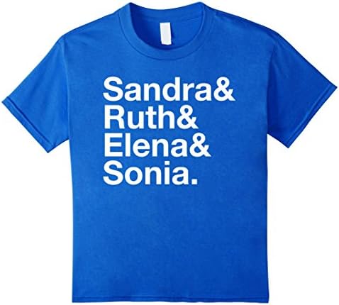 unisex-child US SUPREME COURT Female Justices 8 Royal Blue