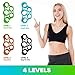 Finger Strengthener Grip Resistance Bands - Hand Strengthener Finger Stretcher Grip Strength Trainer Finger Extensor Exercise Bands for Carpal Tunnel Guitar Pianist Rock Climbing Tennis Trainer