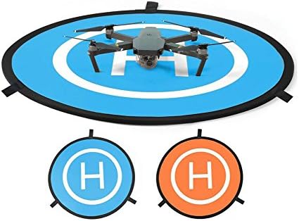 Quadcopter Launch Pad Helicopter Mini Fast-Fold Landing Pad D75cm/110CM Parking Apron For DJI Mavic Pro/ Phantom 3/4/ Inspire 1/ DJI Spark Drone Safe Protector Accessories (75cm)