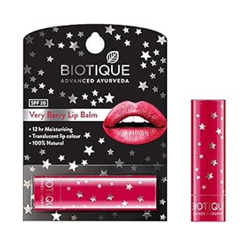 Biotique Bio Very Berry Lip Balm, 4g