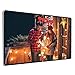 REIDEA 100 Inch 4K Projector Screen 16：9 Foldable Anti-Crease Outdoor & Indoor Movie Screen Portable for Home Theater, Meeting