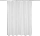 Miorkly Shower Curtain White 180x180 cm Waterproof 12 Hooks Anti-Mould view 3