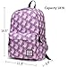 VASCHY School Backpack for Girls, Cute Schoolbag Bookbag for Kids/Teens/Middle School/College/Work Backpack for Women, Pink Unicorn