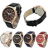 Women Quartz Watches COOKI Clearance Analog Female Watches on Sale Wrist Watches Leather Lady Watches-H10