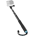 Trehapuva 28”(Full Length) Extension Selfie Stick Compact Hand Grip Adjustable Pole Waterproof Monopod Compatible with GoPro Hero 13 12 11 10 9 8 7 6 5 4 Session AKASO DJI Osmo Action Camera and More