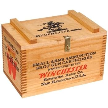 Amazon.com: WINCHESTER WOODEN AMMO BOX - STAIN ONLY: Home 